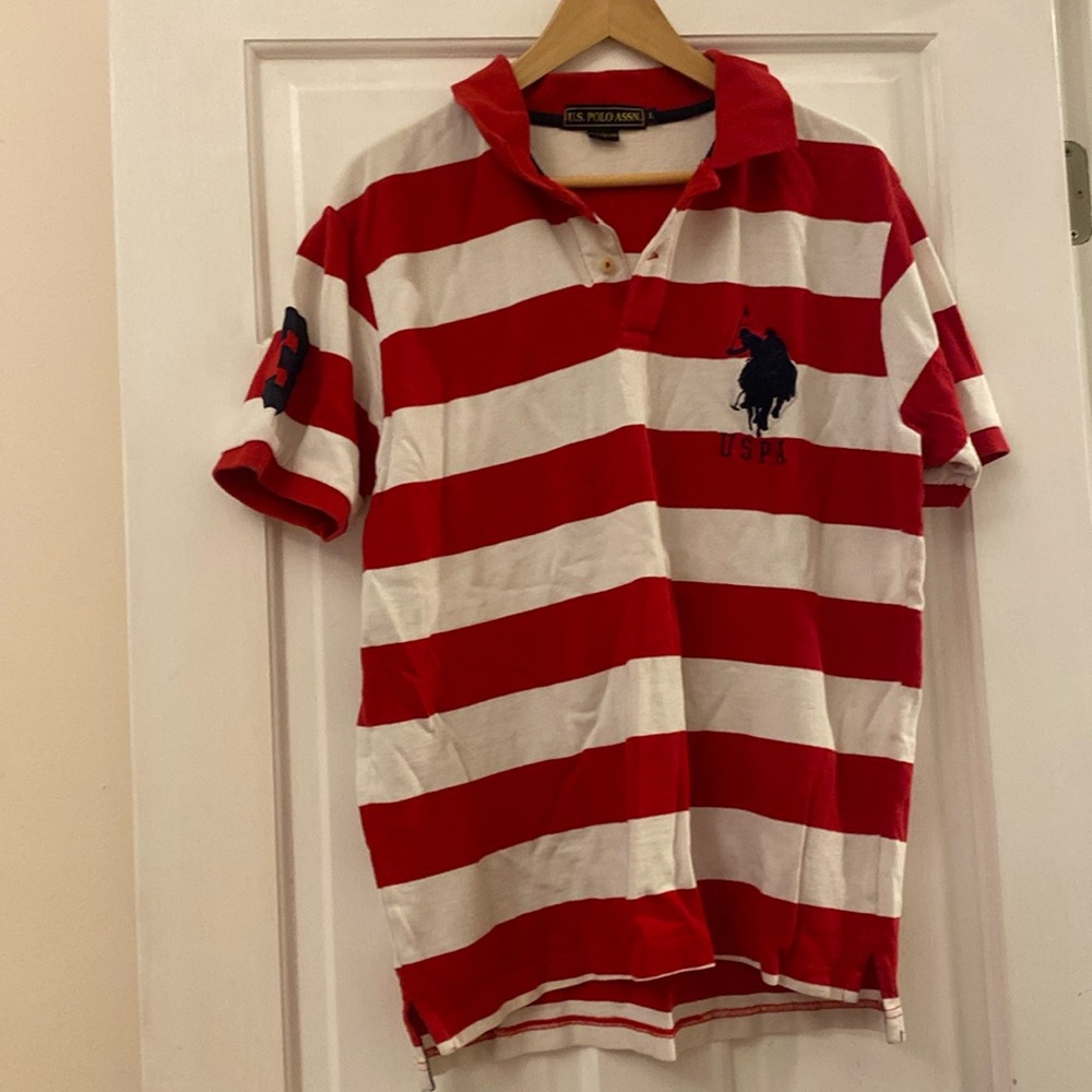 US Polo striped polo